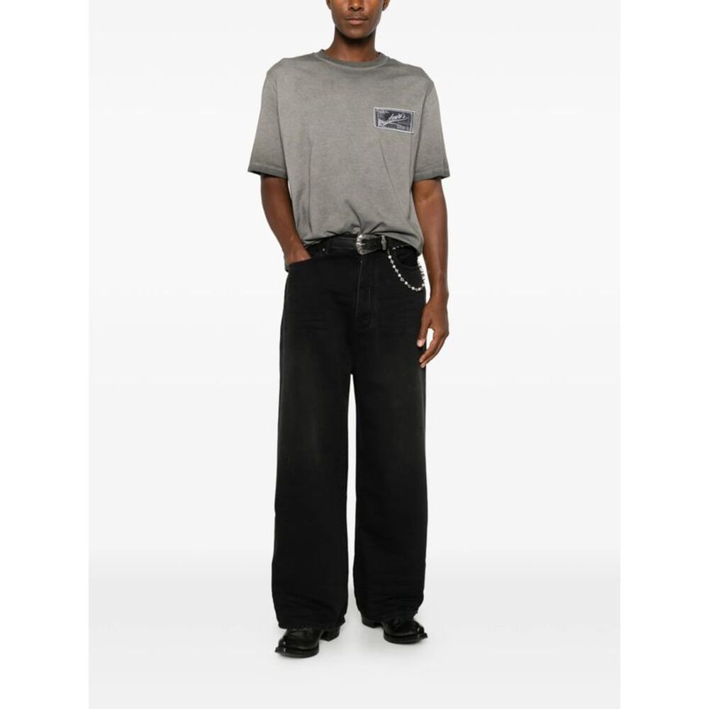 Amiri Black Denim - Wide-Leg Jeans Men - Picture 5 of 5